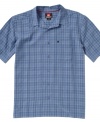 Get your weekend style all set with this plaid shirt from Quiksilver.