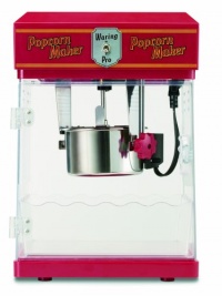 Waring WPM25 Professional Popcorn Maker, Red Waring WPM25 Professional Popcorn Maker, Red