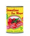 Carmelina 'e San Marzano Italian Cherry Tomatoes (Pomodorini) in Juice, 14.28-Ounce Cans (Pack of 24)