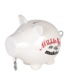 This money-hungry piggy bank from Salt&Pepper is a wise investment (and great gift) for any millionaire in the making. With a dangling silver dollar sign and curlicue tail, from a brand synonymous with fresh, contemporary home design. (Clearance)