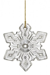 Marquis by Waterford ® Annual Snowflake, Limited Editions, Christmas Ornament 2010 Marquis by Waterford ® Annual Snowflake, Limited Editions, Christmas Ornament 2010