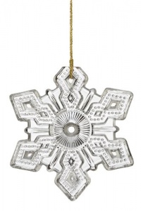 Marquis by Waterford ® Annual Snowflake, Limited Editions, Christmas Ornament 2010