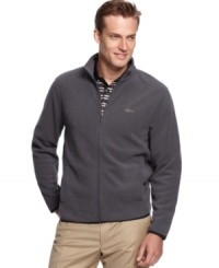 Great looking fleece golf jacket by Greg Norman for Tasso Elba will keep you warm and dry as you practice your golf swings at the golf range. Great looking fleece golf jacket by Greg Norman for Tasso Elba will keep you warm and dry as you practice your golf swings at the golf range.