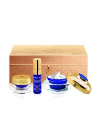 Discover the exceptional complete care of Orchidée Impériale with this limited edition coffret. Set includes:Orchidée Eye & Lip Cream, 0.5 oz. Orchidée Impériale Serum, 0.17 oz. Orchidée Impériale Cream, 0.23 oz. Housed in a prestige leather box, this set also offers the perfect size for your travel needs. Discover the exceptional complete care of Orchidée Impériale with this limited edition coffret. Set includes:Orchidée Eye & Lip Cream, 0.5 oz. Orchidée Impériale Serum, 0.17 oz. Orchidée Impériale Cream, 0.23 oz. Housed in a prestige leather box, this set also offers the perfect size for your travel needs.