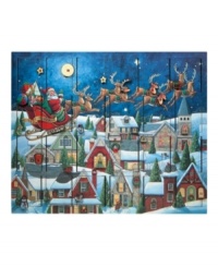 Part puzzle, part advent calendar, this Byers' Choice collectible is a fun and colorful addition to your family's Christmas tradition. Fill each of the 24 drawers with treats for an extra-festive twist. Part puzzle, part advent calendar, this Byers' Choice collectible is a fun and colorful addition to your family's Christmas tradition. Fill each of the 24 drawers with treats for an extra-festive twist.