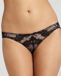 A sultry sheer bikini in dotted mesh and lace with ruched back detail from Pleasure State. Style #P30-2187W A sultry sheer bikini in dotted mesh and lace with ruched back detail from Pleasure State. Style #P30-2187W