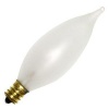 GE 48405 40-Watt Soft White Bent Tip Light Bulb, Candelabra Base, 2-Pack