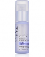 This weightless serum wraps each hair strand with concentrated smoothing agents and fights humidity, frizz and curl all day for sleek and shiny hair. For best results: Apply 1-2 pumps and spread through dry hair. For especially unruly hair, combine with the Ironless Straightening Balm on wet hair before blow drying. 1.7 oz. 