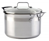 Emeril by All-Clad E8844564 Restaurant Chef's 5-Quart Stainless Steel Dutch Oven Cookware, Silver Emeril by All-Clad E8844564 Restaurant Chef's 5-Quart Stainless Steel Dutch Oven Cookware, Silver