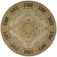Nourison 2000 2236 Round Rug, Tarragon, 4.0-Feet by 4.0-Feet Nourison 2000 2236 Round Rug, Tarragon, 4.0-Feet by 4.0-Feet
