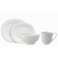 Fresh modern from Villeroy & Boch. Mixing round and oval pieces of radiant white porcelain, the New Cottage place settings inspire naturally harmonious everyday dining. Fresh modern from Villeroy & Boch. Mixing round and oval pieces of radiant white porcelain, the New Cottage place settings inspire naturally harmonious everyday dining.