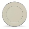 Lenox Solitaire Platinum Banded Ivory China Dinner Plate