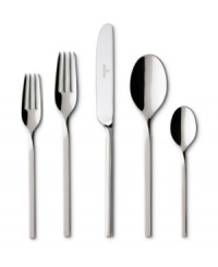 With its modern, minimal design, this Villeroy & Boch serving set brings sleek sophistication to any table. Exquisitely fashioned in gleaming 18/10 stainless steel to complement New Wave place settings. With its modern, minimal design, this Villeroy & Boch serving set brings sleek sophistication to any table. Exquisitely fashioned in gleaming 18/10 stainless steel to complement New Wave place settings.