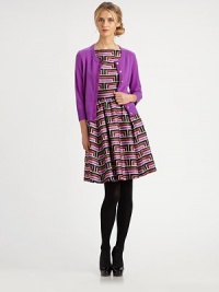 A wonderfully soft blend of merino wool and cashmere is dressed up with jeweled buttons in this ladylike classic.Ribbed crew necklineSatin placket with sparkle buttonsThree-quarter sleeves with ribbed cuffsRibbed hemAbout 22 from shoulder to hemWool/cashmereDry cleanImportedSIZE & FITModel shown is 5'10½ (179cm) wearing US size Small. A wonderfully soft blend of merino wool and cashmere is dressed up with jeweled buttons in this ladylike classic.Ribbed crew necklineSatin placket with sparkle buttonsThree-quarter sleeves with ribbed cuffsRibbed hemAbout 22 from shoulder to hemWool/cashmereDry cleanImportedSIZE & FITModel shown is 5'10½ (179cm) wearing US size Small.