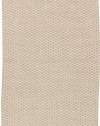 Area Rug 8x10 Rectangle Natural Fiber Tan Color - Surya Jute Woven Rug from RugPal