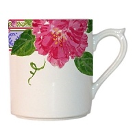 Millefleurs was inspired by flowers in a European garden as well as antique tableware. Its delicate renderings of pansies, roses, and thistles are blended with a vintage border in a contemporary color palette. Sophisticated, yet fresh and youthful. Dishwasher and microwave safe (for reheating only). Millefleurs was inspired by flowers in a European garden as well as antique tableware. Its delicate renderings of pansies, roses, and thistles are blended with a vintage border in a contemporary color palette. Sophisticated, yet fresh and youthful. Dishwasher and microwave safe (for reheating only).