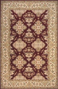 Area Rug 2x3 Rectangle Traditional Burgundy Color - Momeni Persian Garden Rug from RugPal Area Rug 2x3 Rectangle Traditional Burgundy Color - Momeni Persian Garden Rug from RugPal