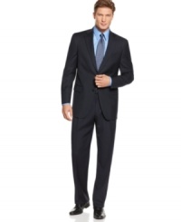 Whether you're going to work or someplace more special, this suit from Hart Shaffner & Marx makes sure you get there in style. Whether you're going to work or someplace more special, this suit from Hart Shaffner & Marx makes sure you get there in style.