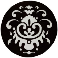 Area Rug 6x6 Round Kids Chocolate Color - Surya Playground Rug from RugPal Area Rug 6x6 Round Kids Chocolate Color - Surya Playground Rug from RugPal