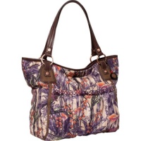 The Sak Artist Circle Soft Tote (Purple Bamboo) The Sak Artist Circle Soft Tote (Purple Bamboo)