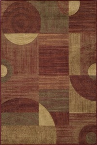 Area Rug 7x9 Rectangle Contemporary Red Color - Momeni Dream Rug from RugPal Area Rug 7x9 Rectangle Contemporary Red Color - Momeni Dream Rug from RugPal