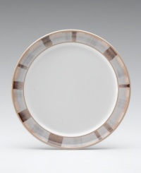 A lovely cocoa palette highlighted by warm amber tones lends this Denby dinnerware and dishes collection a more elegant earthiness. Coordinate solid Truffle and striped Truffle Layers pieces for flattering tabletop contrast. A lovely cocoa palette highlighted by warm amber tones lends this Denby dinnerware and dishes collection a more elegant earthiness. Coordinate solid Truffle and striped Truffle Layers pieces for flattering tabletop contrast.