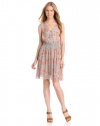 Rachel Roy Collection Women's Silk Georgette V-Neck Dress