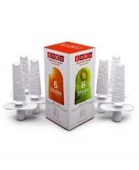 Always have a pop to pop in! Six extra sticks and drip cups to make the most of your Quick Pop™ Maker. Now you can eat, store and have even more pops on hand for guests, parties or when the craving hits. Always have a pop to pop in! Six extra sticks and drip cups to make the most of your Quick Pop™ Maker. Now you can eat, store and have even more pops on hand for guests, parties or when the craving hits.