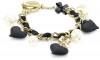 Betsey Johnson Essentials Puff Heart Toggle Bracelet
