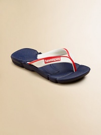 The flip flops you know and love get a crafty update with an extra soft rubber sole and ventilated strap to add to the eternally cool, summer feel.Slip-on stylePVC upperRubber soleMade in Brazil The flip flops you know and love get a crafty update with an extra soft rubber sole and ventilated strap to add to the eternally cool, summer feel.Slip-on stylePVC upperRubber soleMade in Brazil