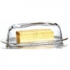 ESSENTIAL FOR HOME BUTTER DISH ESSENTIAL FOR HOME COLLECTION GLASS BUTTER DISH
