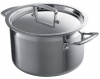 Le Creuset 3-Ply Stainless-Steel 6-1/3-Quart Covered Casserole