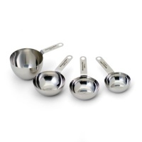 Kitchenaid Gourmet Stainless Steel Measuring Cups, Set of 4 Kitchenaid Gourmet Stainless Steel Measuring Cups, Set of 4
