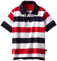 Kitestrings Boys 2-7 Toddler Jersey Striped Short Sleeve Polo, Red/Blue, 2T Kitestrings Boys 2-7 Toddler Jersey Striped Short Sleeve Polo, Red/Blue, 2T