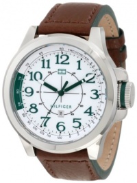 Tommy Hilfiger 1790842 Sport Stainless Steel and Brown leather Watch Tommy Hilfiger 1790842 Sport Stainless Steel and Brown leather Watch