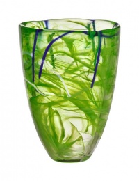 Kosta Boda Contrast Vase, Lime Kosta Boda Contrast Vase, Lime