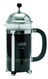 La Cafetiere Optima 8-Cup Coffee Press, Chrome