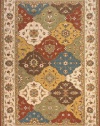 Area Rug 8x10 Rectangle Traditional Multi Color Color - Momeni Persian Garden Rug from RugPal