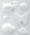 Yaley Soapsations 8x9 Soap Molds: Turtles/Ladybugs/Butterfly