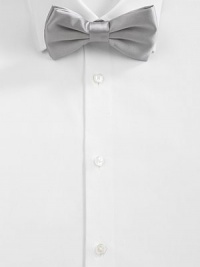 A formal accent in fine silk. Dry clean Made in Italy A formal accent in fine silk. Dry clean Made in Italy