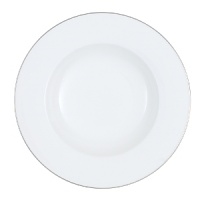 Designed by Giovanni Alessi Anghini, Villeroy & Boch's perennial favorite is updated with a thin rim of precious platinum. The subtle, round bone china forms have a surprisingly fresh modern feels when accented in platinum. Each meal will be a memorable one. Designed by Giovanni Alessi Anghini, Villeroy & Boch's perennial favorite is updated with a thin rim of precious platinum. The subtle, round bone china forms have a surprisingly fresh modern feels when accented in platinum. Each meal will be a memorable one.