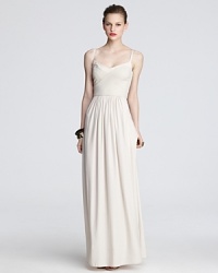 Exude understated elegance in this BCBGMAXAZRIA strapless maxi dress, cut in a clean, minimalist silhouette. Exude understated elegance in this BCBGMAXAZRIA strapless maxi dress, cut in a clean, minimalist silhouette.