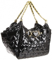 Betseyville BV66710 Satchel,Black Patent,One Size Betseyville BV66710 Satchel,Black Patent,One Size