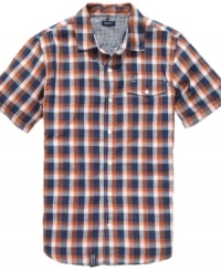 Get rad with plaid and this stylish shirt from LRG. Get rad with plaid and this stylish shirt from LRG.