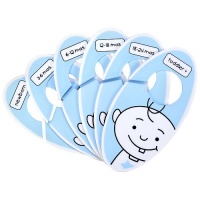 Sugarbooger Baby Closet Dividers, Peek-A-Boo Blue Sugarbooger Baby Closet Dividers, Peek-A-Boo Blue