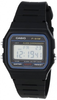 Casio Men's F91W-1 Classic Black Digital Resin Strap Watch Casio Men's F91W-1 Classic Black Digital Resin Strap Watch