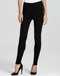Designed with a hint of stretch, these essential VINCE CAMUTO leggings are fit to keep you chic from office to after hours. Designed with a hint of stretch, these essential VINCE CAMUTO leggings are fit to keep you chic from office to after hours.