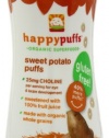 Happy Baby Gluten-Free Organic Puffs, Sweet Potato Puffs, 2.1-Ounce Containers (Pack of 6)
