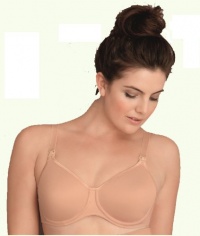 Anita Stretch Microfiber Underwire Nursing Bra, 36I, Skin