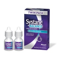 Systane Balance Lubricant Eye Drops, Restorative Formula, Two 10 ml, 0.66 Ounce